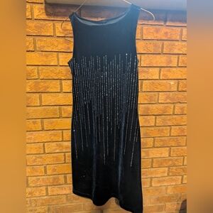 Vintage Canada Made Velvet Dress